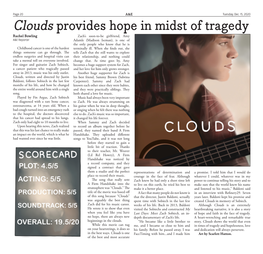 Clouds Provides Hope in Midst of Tragedy