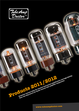 Products 2011/2012