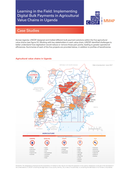 Implementing Digital Bulk Payments in Agricultural Value Chains in Uganda