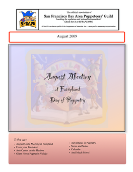 0908 SFBAPG Newsletter