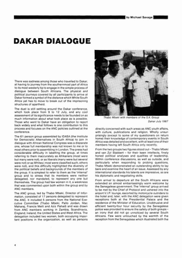 Dakar Dialogue