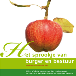 H Et Sprookje Van Burger En Bestuur