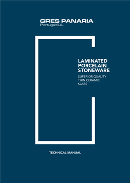 Laminated Porcelain Stoneware Technical Manual