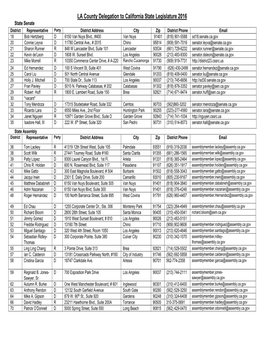 2016 LA County Delegation to California State