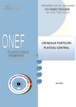 Creneaux Porteurs Plateau Central