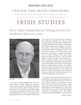 Irish Studies