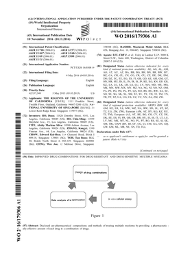 WO 2016/179306 Al 10 November 2016 (10.11.2016) P O P C T