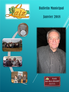 Bulletin Municipal Janvier 2018