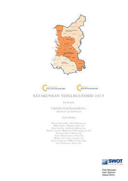 Satakunnan Teollisuusvisio 2015