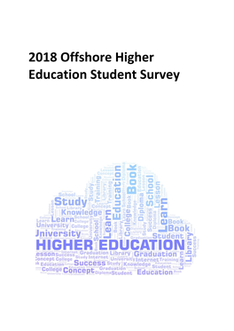 2018 Offshore Higher Education Student Survey