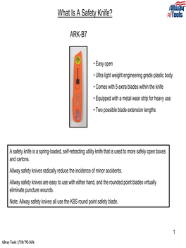 ARK-B7 Usage Guide