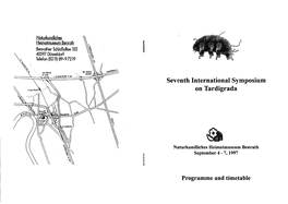 Seventh International Symposium on Tardigrada