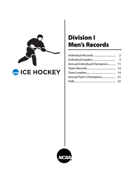 Division I Men's Records