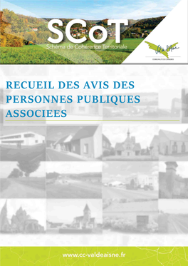 Recueil Des Avis Des Personnes Publiques Associees