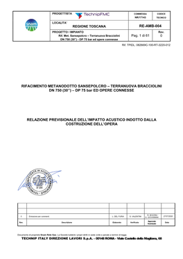 Re-Amb-004 Rifacimento Metanodotto Sansepolcro