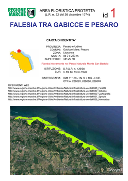 FALESIA TRA GABICCE E PESARO Id 1