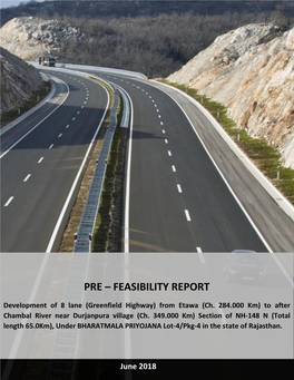 Pre – Feasibility Report