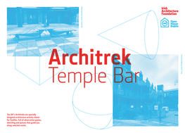 The IAF's Architreks Are Specially Designed Architecture Activity