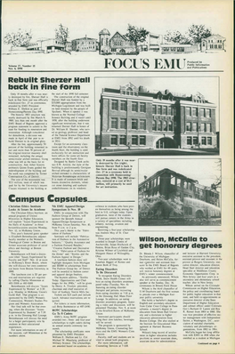 Focus EMU, November 6, 1990