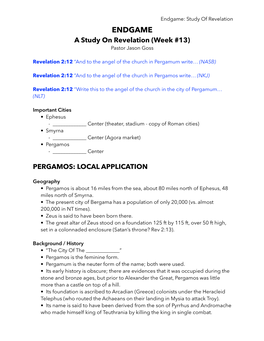 13-Revelation Handouts