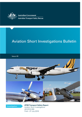 Aviation Short Investigations 49 Issue