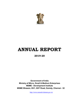 Annual Report 2019-20