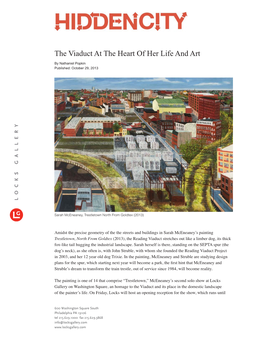 Writing the Viaduct at the Heart of Her Life and Art