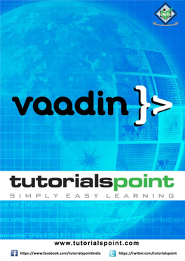 Preview Vaadin Tutorial (PDF Version)