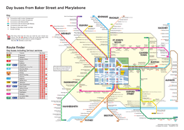 Day Buses from Baker Street and Marylebone