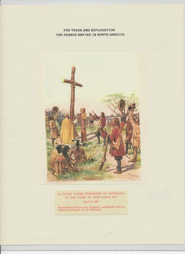 Fur Trade and Exploration the French Empire in North America