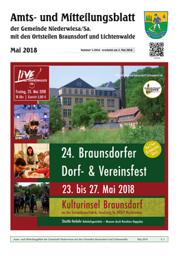 Braunsdorfer Dorf- & Vereinsfest