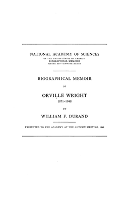 Orville Wright 1871-1948