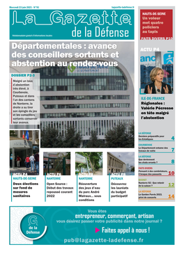 Édition Du Mercredi 23 Juin 2021