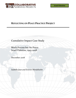 Cumulative Impact Case Study