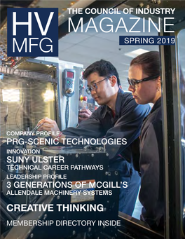 COI HV Mfg Spring 2019 Full