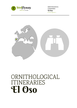 ORNITHOLOGICAL ITINERARIES El Oso El Oso Lagoons/ 1