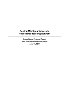 Central Michigan University Public Broadcasting Network