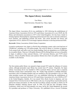 The Japan Library Association