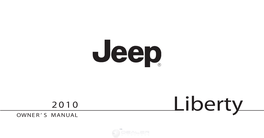 2010 Jeep Liberty Owner's Manual