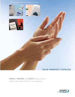 Gojo Product Catalog