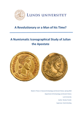 A Numismatic Iconographical Study of Julian the Apostate