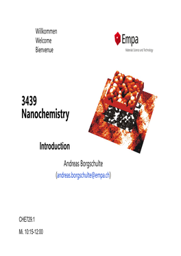 3439 Nanochemistry