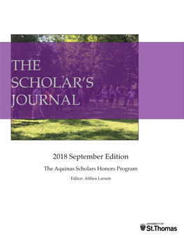 The Aquinas Scholars Honors Program