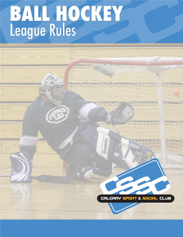 Ball Hockey Rulebook