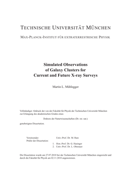 Simulated Observations of Galaxy Clusters for Current and Future X-Ray Surveys