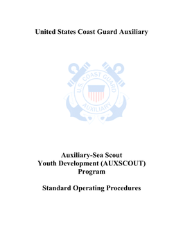 United States Coast Guard Auxiliary Auxiliary-Sea Scout Youth