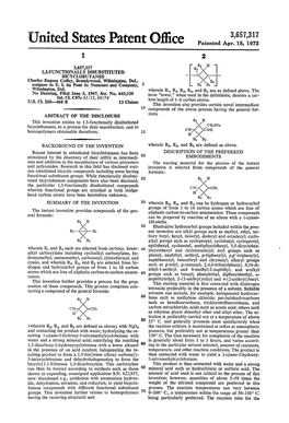 United States Patent Office Patented Apr