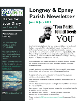 Longney & Epney Parish Newsletter