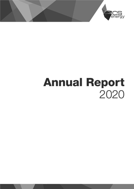CS Energy Annual Report 2020