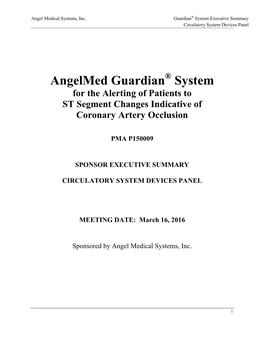 Angelmed Guardian System